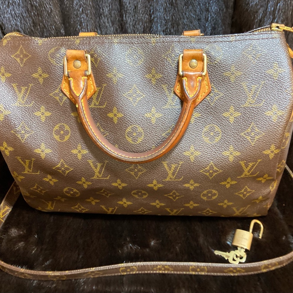 Louis Vuitton Monogram Bag, Speedy 30
